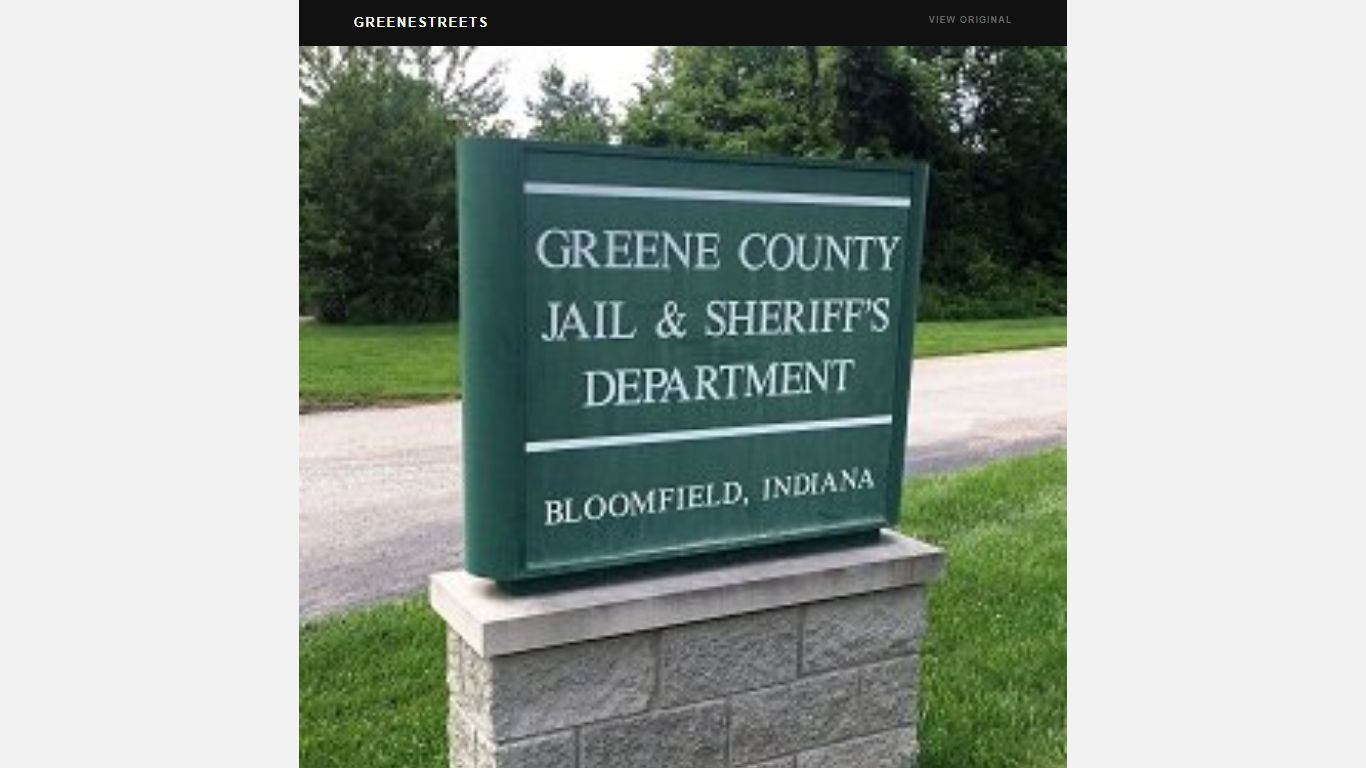 Greene County Jail Log - GreeneStreets